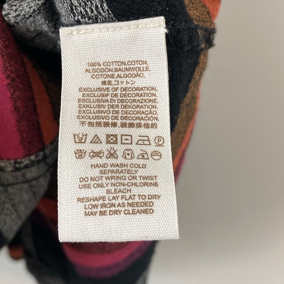 Free People 100% Cotton Vintage Stripe Swing Tank - Picture 6 of 6